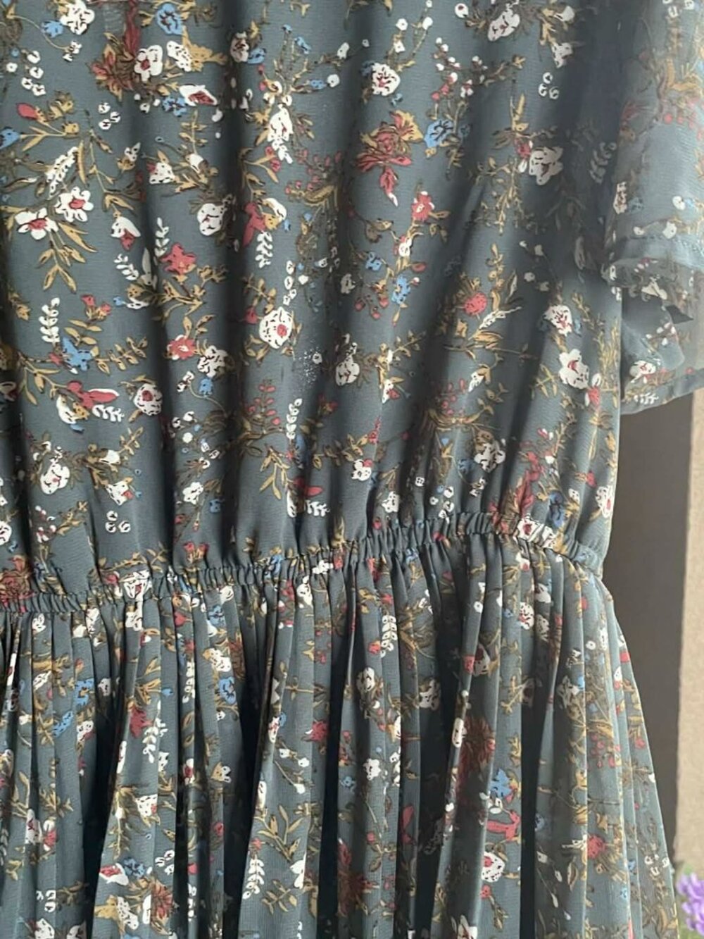 Baltic Born Belfast Pleated Floral Midi Dress Size M - Picture 3 of 9